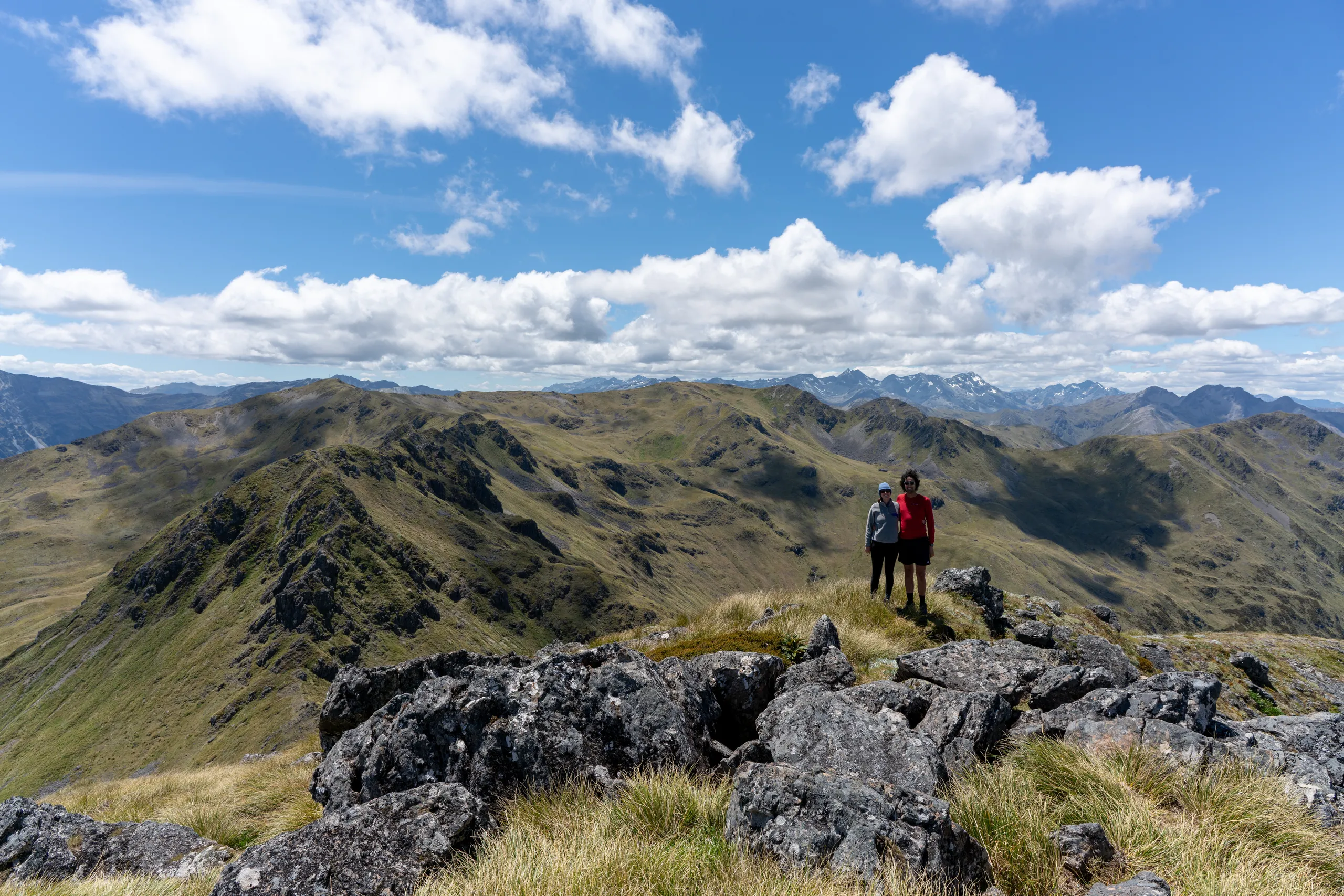 Looking north from the summit