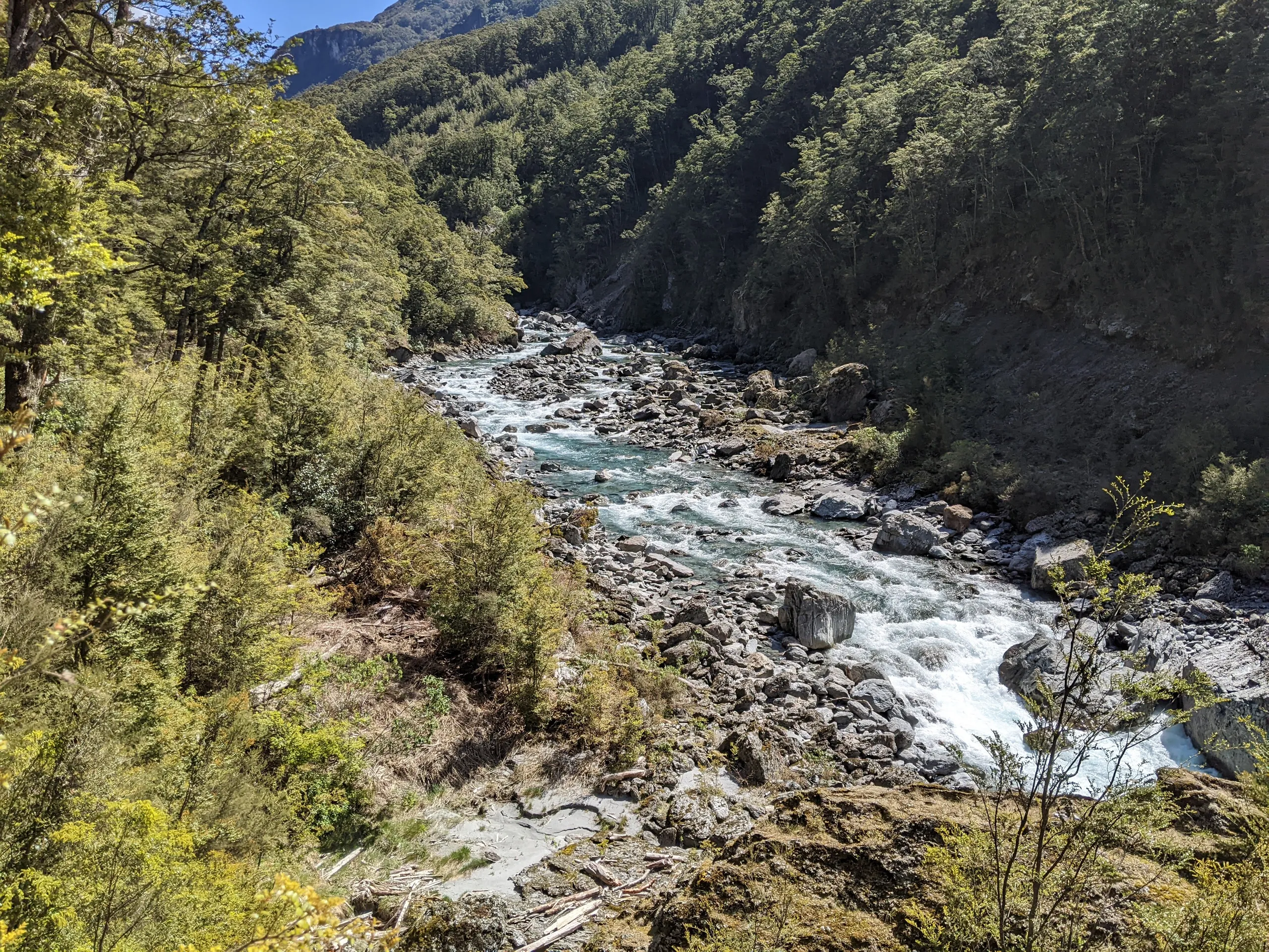 One of the Gorge sections of the Albert Burn